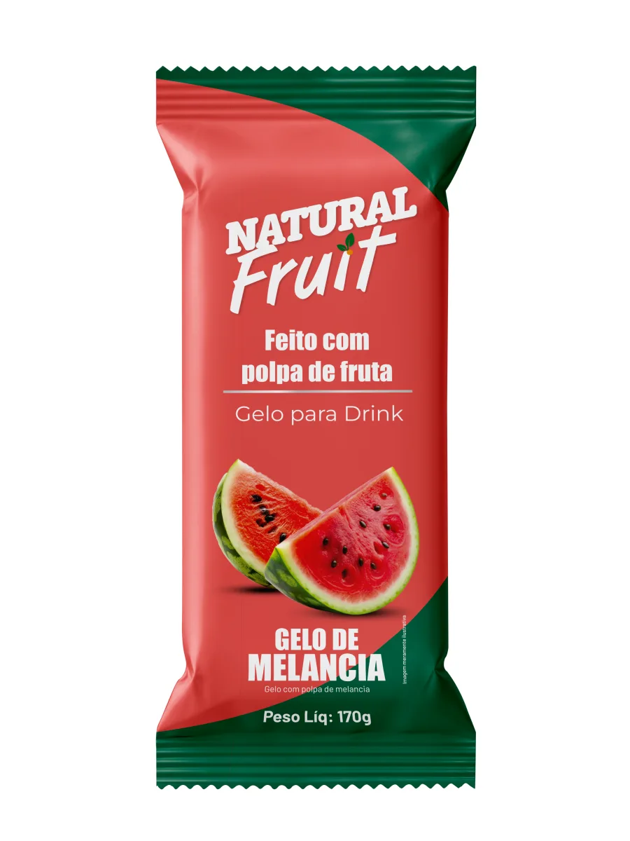 Embalagem de Gelo de Melancia
